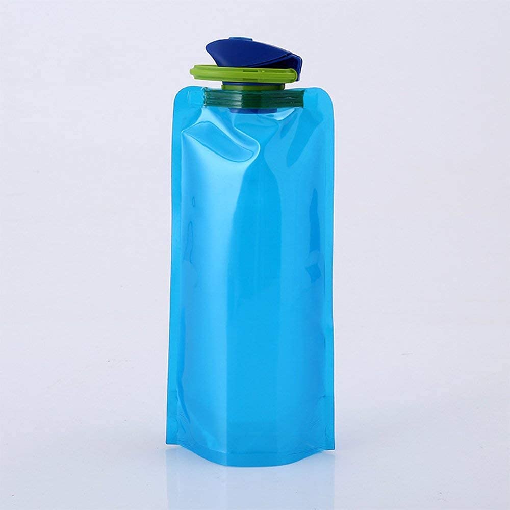 水筒 ポータブル アウトドア スポーツ450ml ブルー 水筒 ポータブル アウトドア スポーツ450ml ブルー